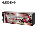 GNB GAONENG 6000 MAH 2S 7,4 V 140 C Plus Harthülle 5,0 mm eingebaute Kugel-Weiblicher Verbinder LiPo-Batterie im Maßstab 1:10 1/10, RC-Automobile